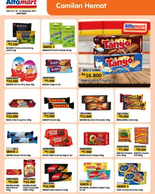 Katalog Promo Alfamart Terbaru Cemilan Hmat